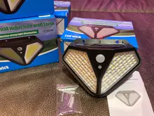 Solar-Light Motion-Sensor Garden-Decoration Goodland Powered Wall-Street Outdoor 100 Led