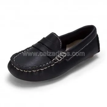

Leather loafers navy blue, brand D'Bebé