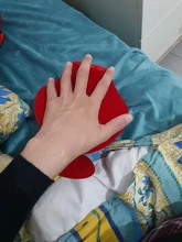 Calidad joyero terciopelo rojo pantalla titular boda anillo, collar, pulsera organizador de almacenamiento soporte de contador de la tienda escaparate