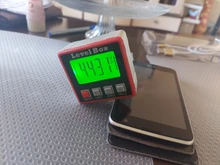 Mini transportador Digital de 360 °, goniómetro electrónico de alta precisión, inclinómetro, medidor de ángulo de nivel Digital, caja de medición de ángulo