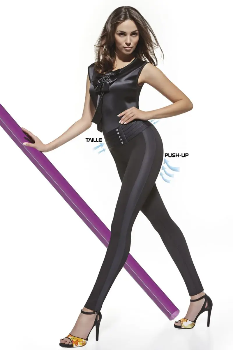 Carla leggings with a wide decorated belt | Женская одежда