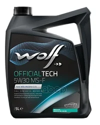 

Wolf engine oil synthetic officialtech MS-F 5W-30, 5L
