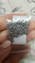 Lote de 200 anillos abiertos de 3, 4, 5, 6, 8 y 10 mm, accesorio para fabricar joyas, joyería personalizable