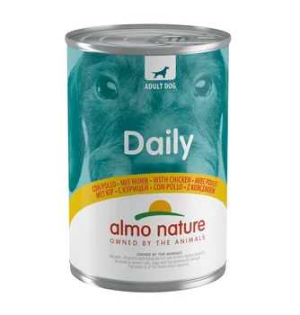 

Almo nature canned food for dogs "menu with chicken" daily menu-chicken 0,4 kg x 12 PCs