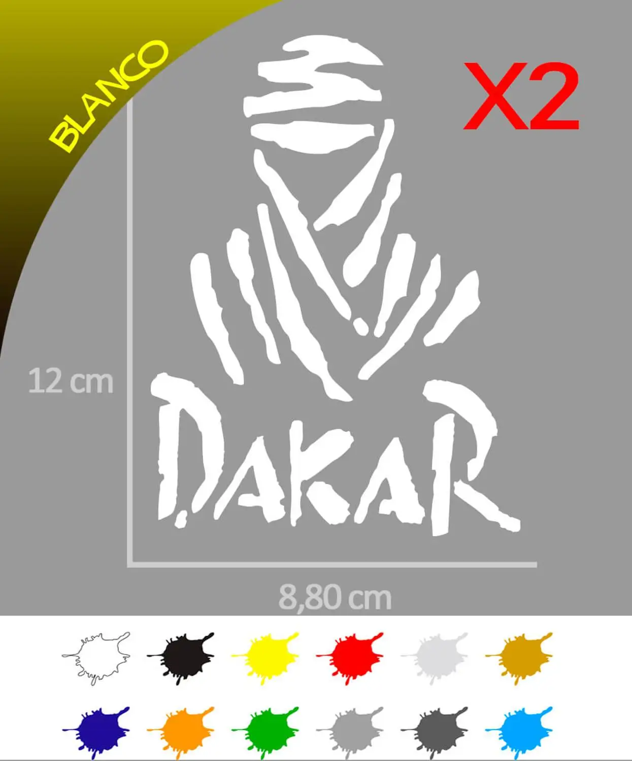 KIT stickers DAKAR