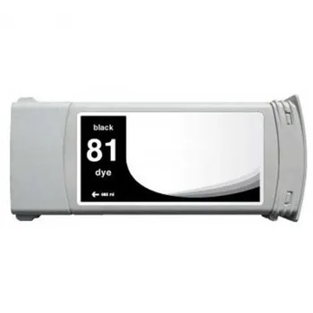 

Compatible HP 81 Black Ink Cartridge C4930A 680 ml
