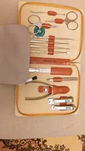 MR.GREEN-Juego de manicura 12 en 1, de acero inoxidable cortauñas, utilidad para cutículas, juego de herramientas para la manicura, cuidado de uñas