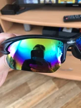 Gafas de ciclismo para exteriores, lentes para bicicleta de montaña deportiva, a prueba de explosiones UV 400