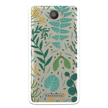 

WP022 Leaves costume drawing stand case for BQ Aquaris U/U Lite