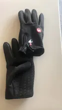 Guantes de invierno para ciclismo, resistentes al viento, Unisex, con pantalla táctil, para deportes, senderismo, dedos completos