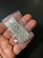 500 Uds 1,5 2,0 2,5mm cuentas engastadas de cierre de tubo de cobre dorado cuentas espaciadoras de tope para la fabricación de joyas suministros collar