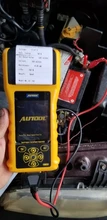 AUTOOL-probador de batería de coche BT760, con impresora, pantalla a Color de 6- 32V, prueba de arranque, prueba de carga y prueba de carga máxima