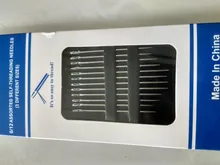 Agujas de coser de acero inoxidable, 12 Uds., 3,6-4,2 cm, agujero de apertura lateral, herramienta de mano para zurcido, joyería artesanal para el hogar