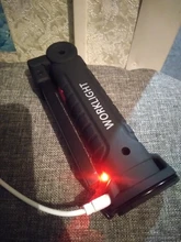 Torch Waterproof Hanging-Lamp Work-Light Tactical-Flashlight Usb Rechargeable Magnetic-Lanterna