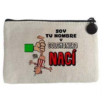 

Purse Atletico Madrid cochonero was born customizable with name