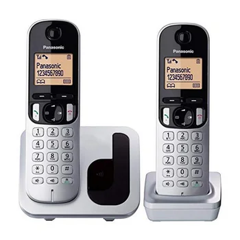 

Wireless Phone Panasonic Corp. DUO KX-TGC212SPS (2 pcs) Black/silver