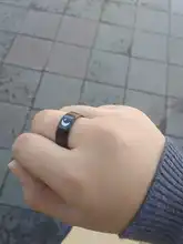 Letdiffy-anillo de acero inoxidable de titanio negro para parejas, anillos de sol, luna, estrella, juego religioso, joyería para amantes del poder