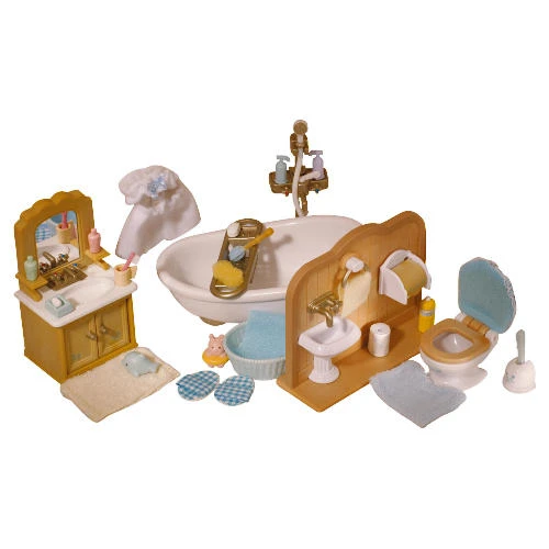 Famille SYLVANIAN 2952 salle de bain