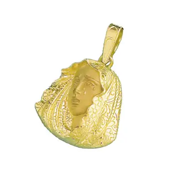 

Virgin Macarena 18 k gold pure 7,5 grams 21x25mm