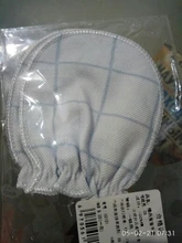 Guantes antiarañazos de algodón para bebé, protección facial para recién nacido, mitones guante, accesorios infantiles, 100%