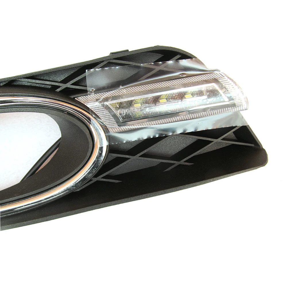 ECAHAYAKU 12V для Honda Civic 9TH 2012 2013 2014 DRL светодиодный головной светильник дневных ходовых