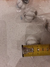 KAK de calabaza de cerámica de 40mm cajón perillas tiradores de puertas de armario agujero manijas del gabinete con tornillos manijas de muebles