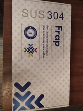 Frap-grifos de acero inoxidable para cocina, mezclador de un solo Mango, de un solo orificio, para fregadero, Y40107