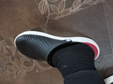 QUAOAR-Sandalias con agujeros para Hombre, zuecos de goma EVA Unisex, calzado para jardín, color negro, 2020