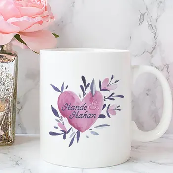 

Personalized Valentine's Day Design White Mug Cup-23