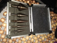 HSS broca de aluminio orificios múltiples juego de brocas para Metal madera agujero de perforación cortador paso cono Taladro