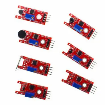 

45Pcs/Set Electrical Sensor Compatible Arduino For R3 Sensor Modules Starter Kit Electronic Diy Tools For Beginners