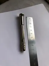 Herramientas de reparación de correas de reloj de taladro giratorio de mano de cuatro cabezas de plata, Kits de bandas de reloj de Metal de acero redondo, accesorios de herramientas de reparación