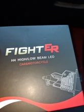 Eurs luchador Foco H4 bombillas Led coche/Faro motocicleta 72W 12V 24V 6000K Super Led H4 bombillas de faro delantero de coche lampada Led H4 8000LM