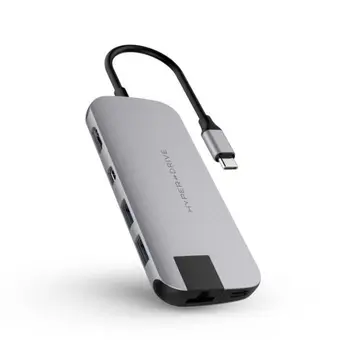 

HYPER USB-C Hyper SLIM Hub-Gray