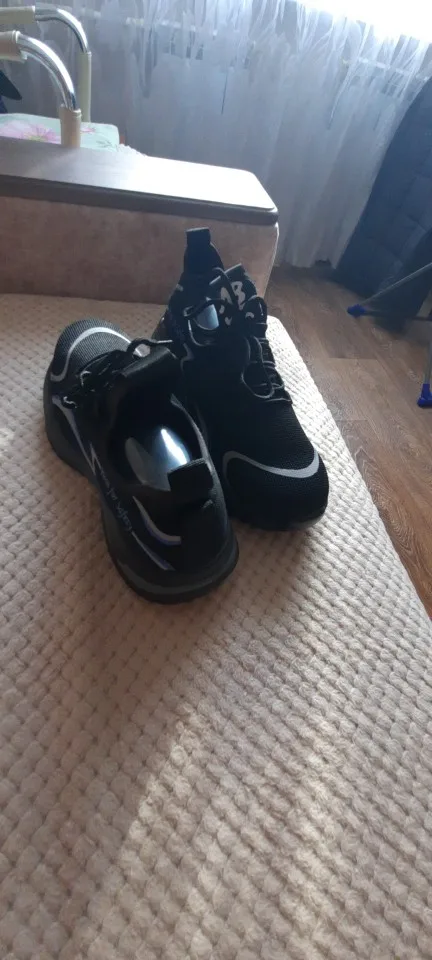 נעלי הגנה ובטיחות לעבודה שחור כתום