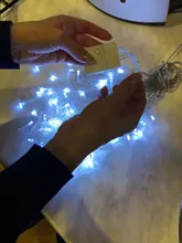 String Light Decorative-Light Led Curtain Christmas Garland Icicle Stage Led-Faiy Garden