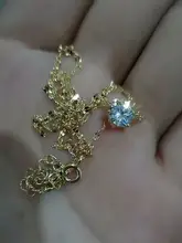 Collar de plata de ley 925 con diamantes, colgante de circonita brillante Simple avanzada, cadena femenina para clavícula, joyería para fiesta