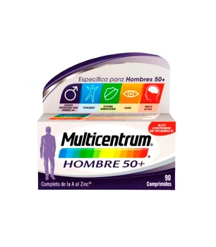 

Multicentrum man 50 + 90 tablets