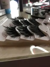 SEXYSHEEP-pestañas postizas 3D de visón, pestañas largas naturales/gruesas, útiles de extensión de belleza, 5 pares