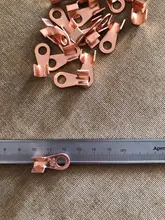 Terminal-Wire Naked-Connector Splice Copper Circular 6mm for On-Sale High-Quality L4Y