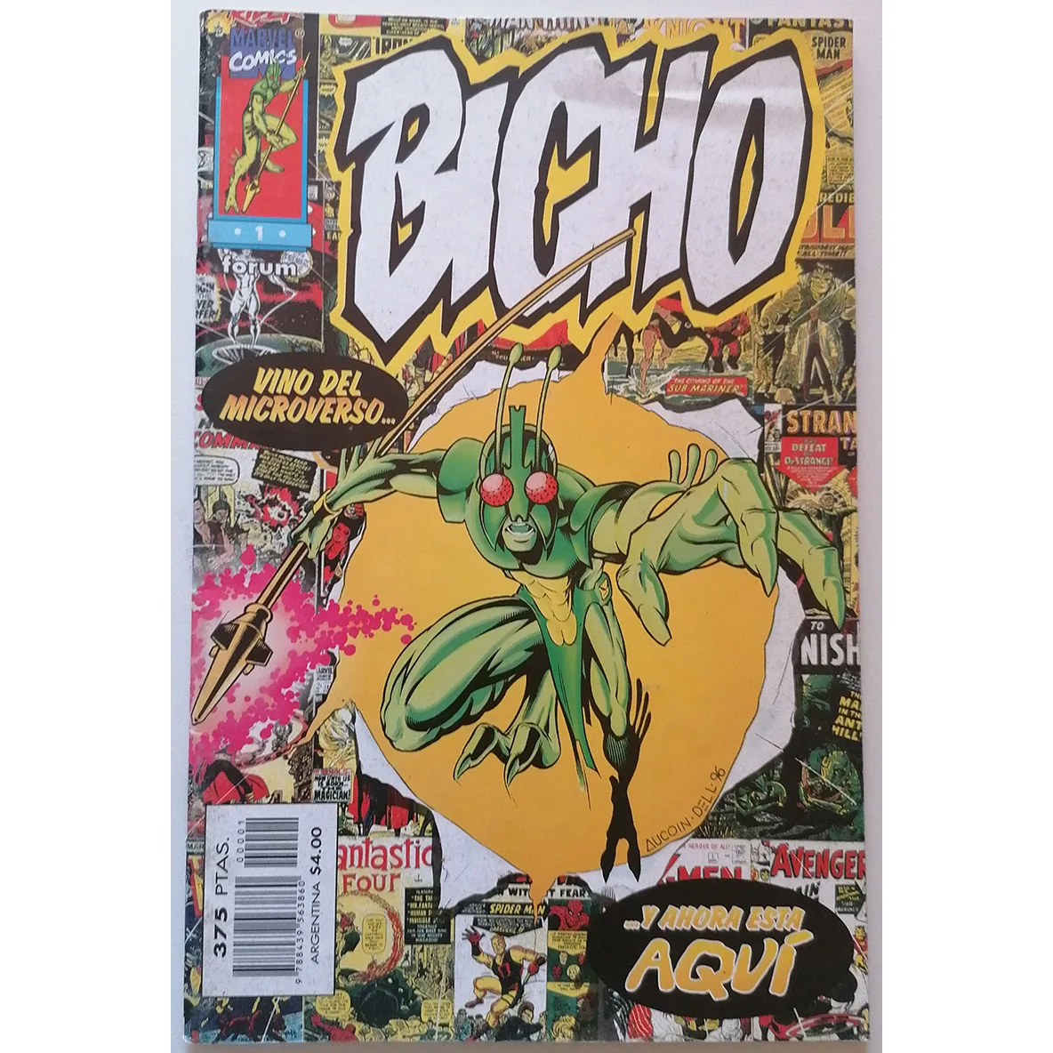 Marvel, Bug (Micronauts) N ° Unico, Ed. Forum, Anno 1997, Autorderec Aucoin, Fumetti Spagnolo, Tebeo