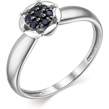 

Alcor ring with 7 sapphires in white gold