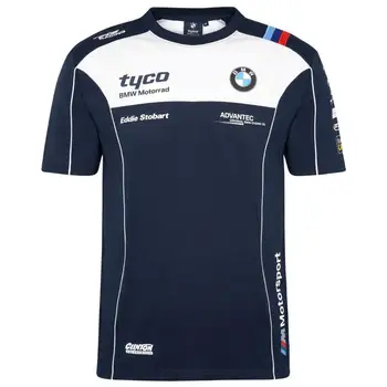 

T-shirt paddock pitline teamwear motorcycle racing team Tyco Motorrad BMW men's