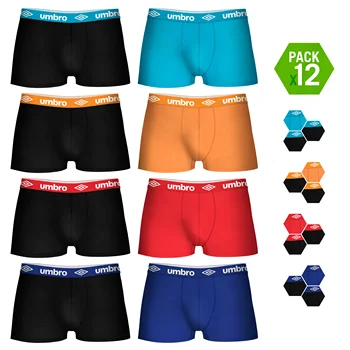 

UMBRO Boxers type boxer pack 12 units in various Colour for men
