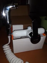 Faucet Toilet-Cleaner-Set Bidet-Sprayer Shower White Wall-Mounted Accoona A3167G