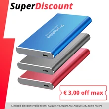 External Hard Drive 4TB 8TB 2.5 Inch Portable Mobile Hard Disk Type C USB 3.1 HD HDD Disco Duro Externo For Desktop Laptop