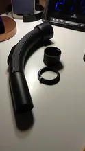 32mm Vacuum Cleaner Hose Handle Plastic Bent End Curved Filter Nozzle Spare Part