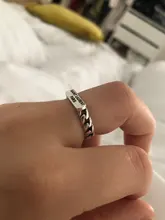 Anillos abiertos con letras de Metal para hombres y mujeres, joyería de fiesta, Punk, Vintage, Inglés