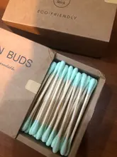 Bamboo-Sticks Buds Makeup Nose Cotton-Swab Disposable Ears-Cleaning Beauty for Double-Head