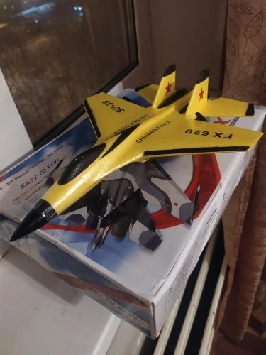 Attachment image review on RC Foam Aircraft SU-35 Plane 2.4G Radio Control